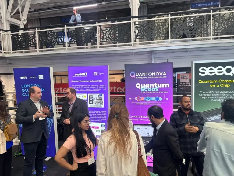Quantonova at the UK National Quantum Technologies Showcase 2025, photo 8